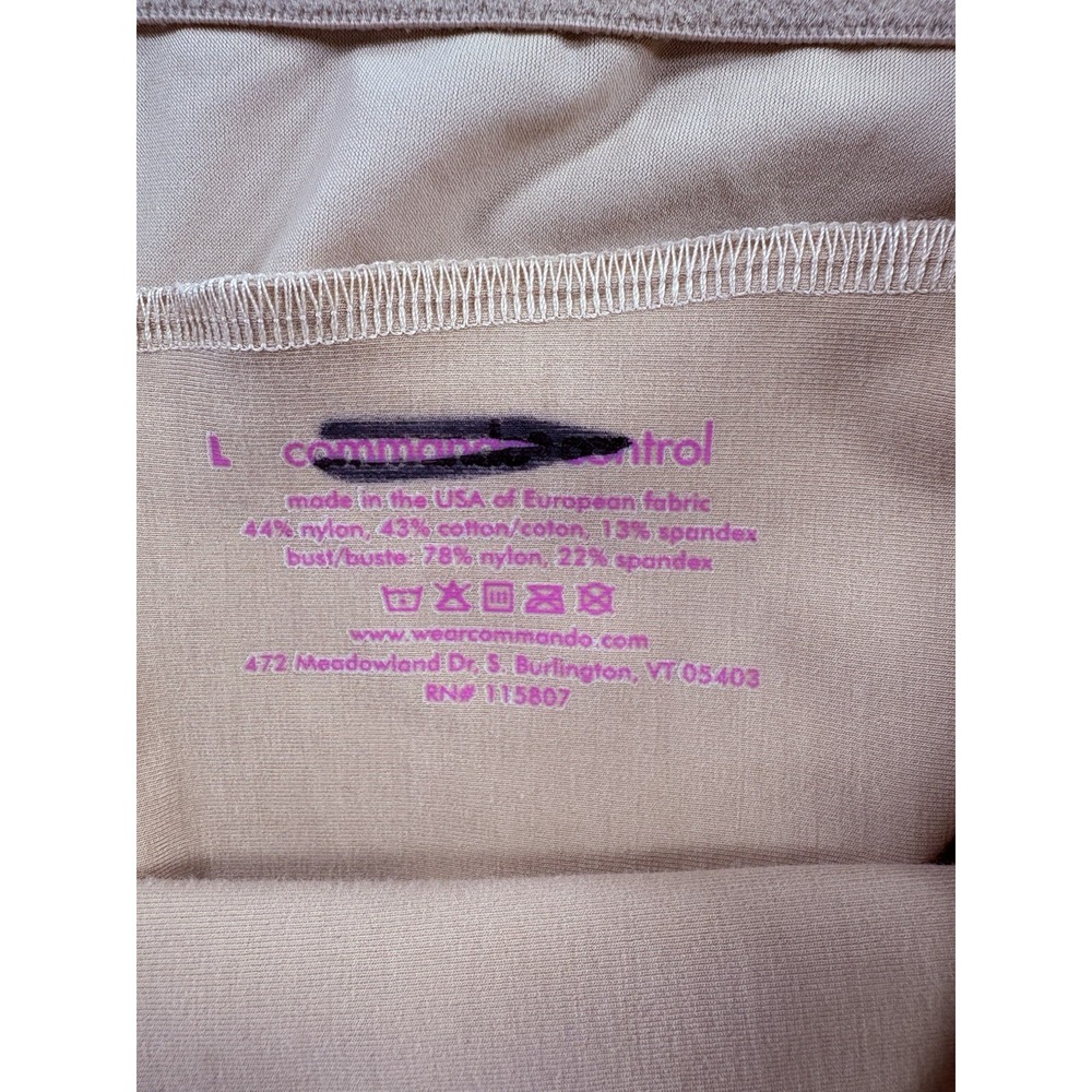 Commando Control Two-Faced Tech Control Strapless Slip Large Nude - Picture 5 of 7
